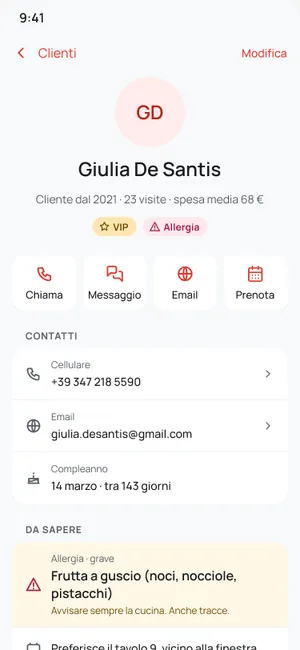 Scheda ospite