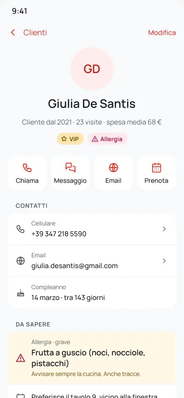 Scheda ospite